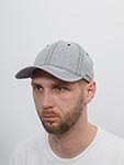 Бейсболка STETSON арт. 7721141 BASEBALL CAP COTTON MELANGE (светло-серый)